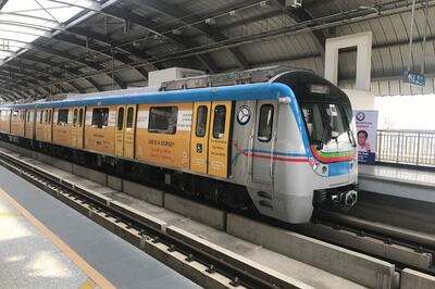 Hyderabad Metro to Start Services on Ameerpet-LB Nagar Route Today