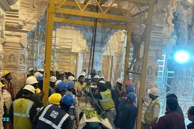 Ayodhya Ram Mandir: Ram Lalla Idol Brought Inside Sanctum Sanctorum | WATCH