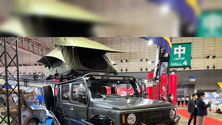 This Suzuki Jimny Converted Into a Monster Truck by Students in Japan Looks Lethal