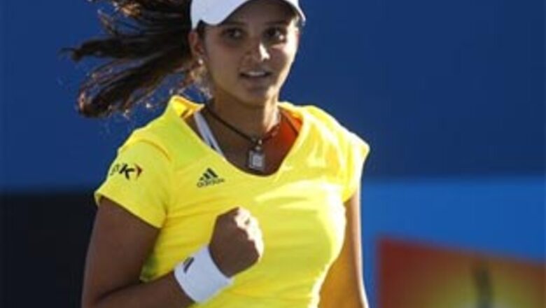 Sania enters second round of Dubai Open