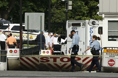Armed Man Shot Outside White House