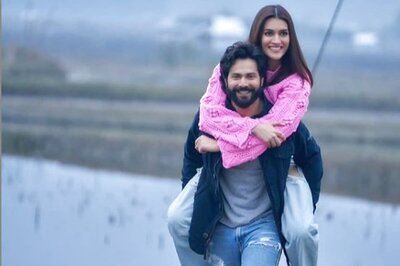 Kriti Sanon and Varun Dhawan Wrap Up Shoot For 'Bhediya'