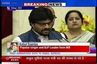 Singer-turned politician Babul Supriyo gets a berth in Modi ministry
