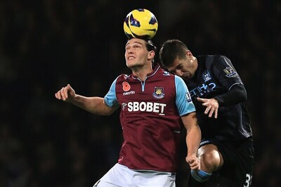 Man City held to 0-0 draw by West Ham in EPL