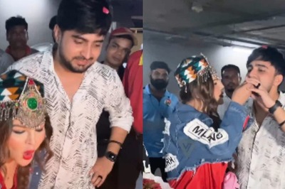 Inside Rakhi Sawant’s Midnight Birthday Celebration With Her Beau Adil Durrani; Watch Video