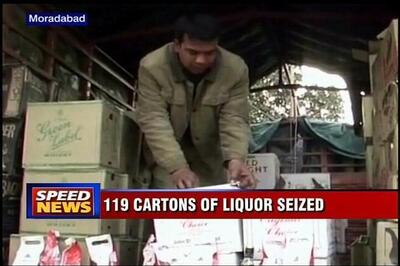 Massive haul of liquor in poll-bound UP
