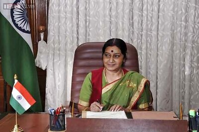 Sushma Swaraj embarks on 5-day visit to Indonesia