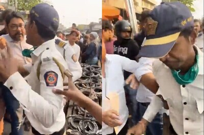 Mumbai Traffic Cop Assaulted For Stopping Bikers Who Jumped Signal, Shocking Video Goes Viral