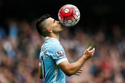 EPL: Aguero twice comes to Manchester City's rescue for draw at West Ham