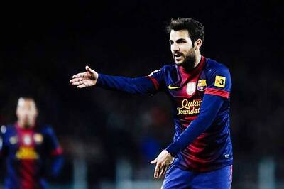 Manchester United's second Fabregas bid rejected