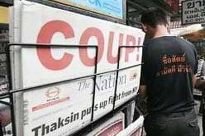 Thai coup leaders irritated with media