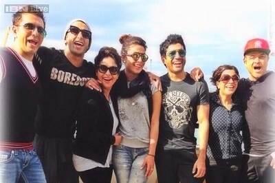 Postcard from Barcelona: Ranveer Singh shares pictures from the sets of 'DIl Dhadkane Do'