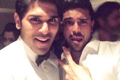 IIFA Utsavam: Host Allu Sirish tweets behind-the-scenes moments with Ram Charan, Ravi Teja