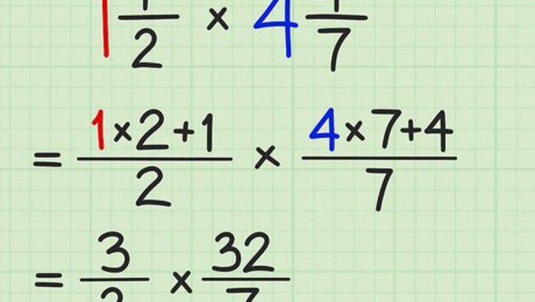 How to Multiply Fractions With Whole Numbers