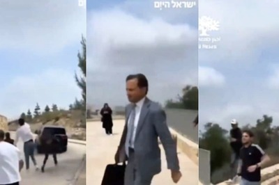 Video: European Diplomats Chased From West Bank Museum By Palestinian Student Mob