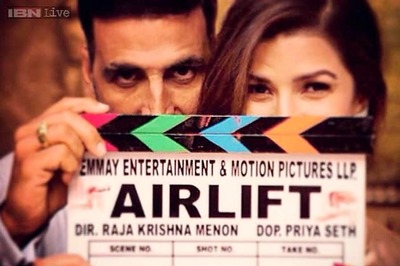 Snapshot: Actress Nimrat Kaur begins shooting for 'Airlift' with Akshay Kumar