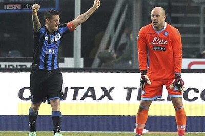 Serie A: Napoli fall to surprise 3-0 defeat at Atalanta