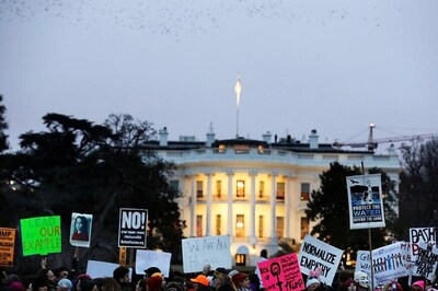 Taking on Protestors, Trump Questions Why Didn’t They Vote