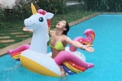 ‘The Calm Before the Storm,’ Says Sara Ali Khan While Sharing Pool Pics