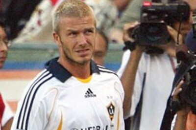 Beckham's debut ends in defeat for LA Galaxy