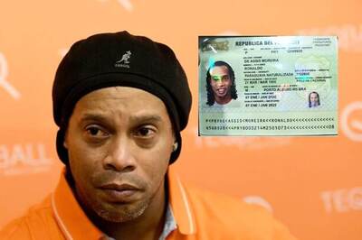 Didn't Know My Passport Was Illegal: Ronaldinho After 32 Days in Jail