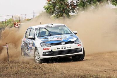 INRC 2018: Vicky Chandhok Bags Podium at First Round in Volkswagen Polo R2