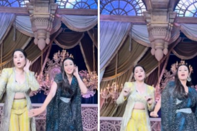 Karisma Kapoor And Madhuri Dixit’s Chak Dhoom Dhoom Recreation Leaves Fans Asking For More