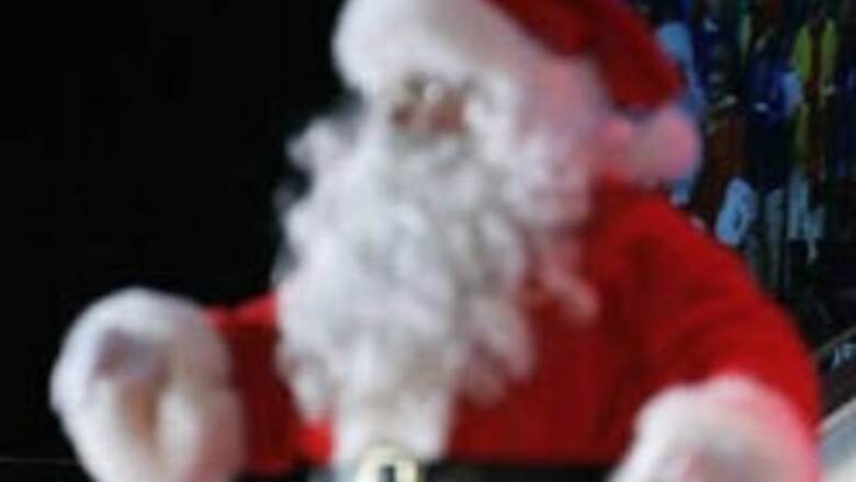 Santa gets naughty in his blog