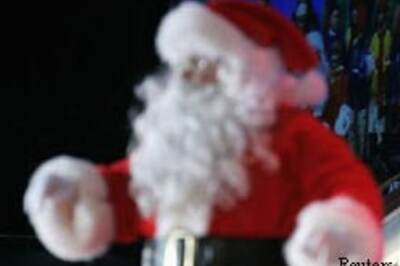 Santa gets naughty in his blog