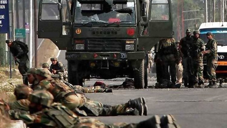 Two encounters underway in J&K; 4 Army personnel, one terrorist killed