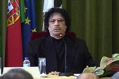 Gaddafi in first ever address to UN rakes Kashmir issue