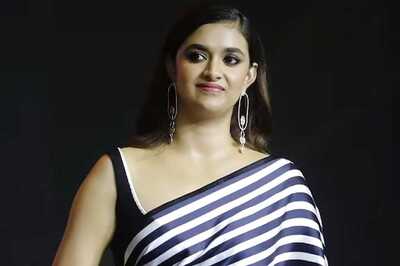 Keerthy Suresh's Ethnic Style Is Better Than We Could Ever Imagine, This Black Saree Is Proof