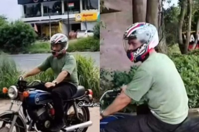 Watch: Video of MS Dhoni Riding a Bike in Ranchi Goes Viral Days After CSK's IPL 2024 Elimination