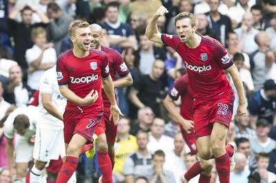 West Brom hold Spurs 1-1 with last-minute goal