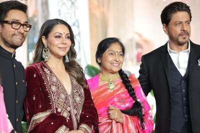 Shah Rukh and Gauri Khan Join Aamir Khan for Ira and Nupur’s Reception in Mumbai