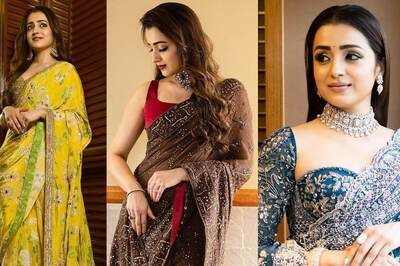 Trisha Krishnan Is the Princess of Our Dreams in Sequin Saree