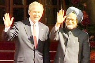 Terrorism, economy to figure high on Bush-Manmohan agenda