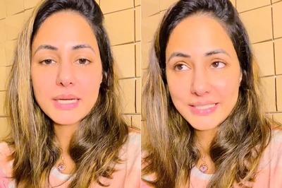 Hina Khan Tests Negative for Covid-19, Interacts with Fans in Late Father’s T-shirt