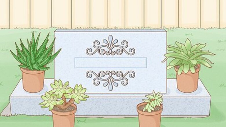 How to Decorate a Grave Site