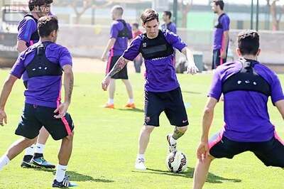 Barcelona host Real Sociedad with La Liga title near