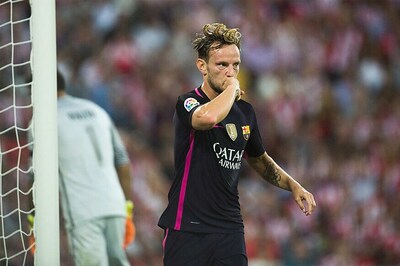 Ivan Rakitic Winner Edges Barcelona Past Athletic Bilbao