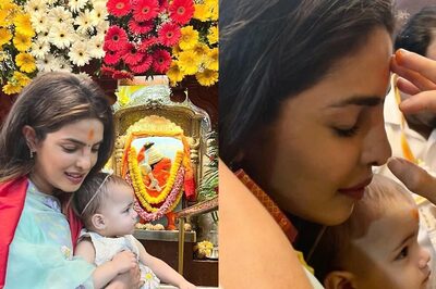 Priyanka Chopra Takes Daughter Malti To Shree Siddhivinayak, Shares Adorable Pics