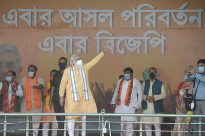 In Pictures | PM Modi Addresses Packed Election Rally in Bengal's Hoogly District