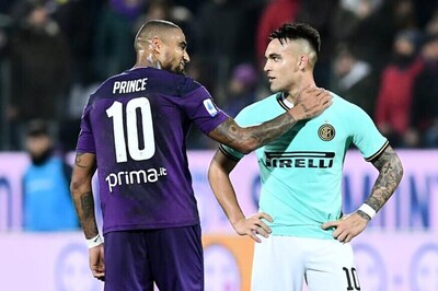 Serie A: Inter Milan Go Top Despite Brilliant Late Fiorentina Equaliser