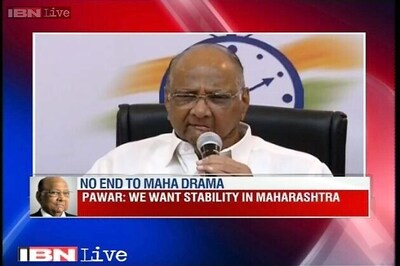 Despite Shiv Sena's threat, NCP's offer of support to BJP stands: Sharad Pawar