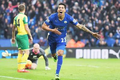 Leonardo Ulloa strikes late as Leicester beat Norwich 1-0 in EPL
