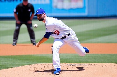 Alex Wood joins Clayton Kershaw as Dodgers pitchers on IL