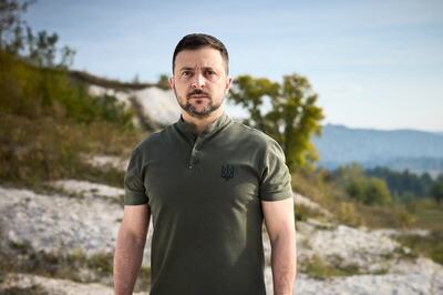 Ukraine's Zelensky Says War Has 'Returned' To Russia In Independence Day Address