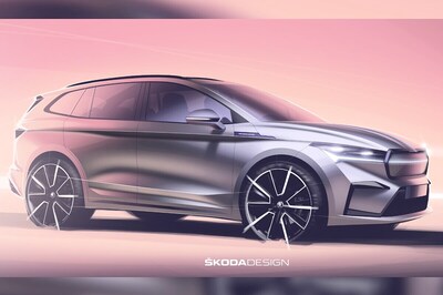 Skoda Enyaq iV Exterior Design Sketch Unveiled Ahead of Global Unveil