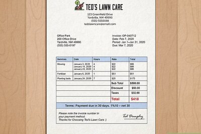 How to Write a Bill for Payment
